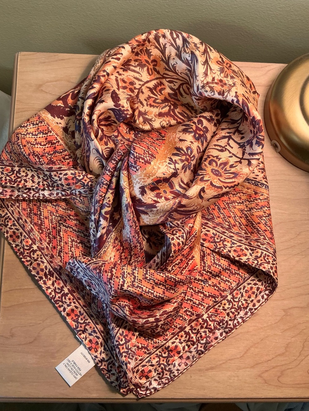 Ulla Johnson silk scarf, like new